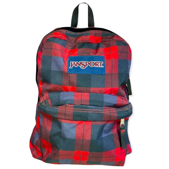 Jansport Buffalo Plaid Backpack 